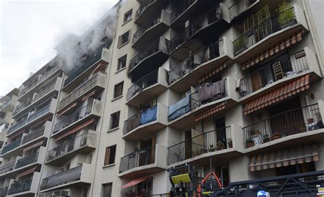 Incendie immeuble Marseille